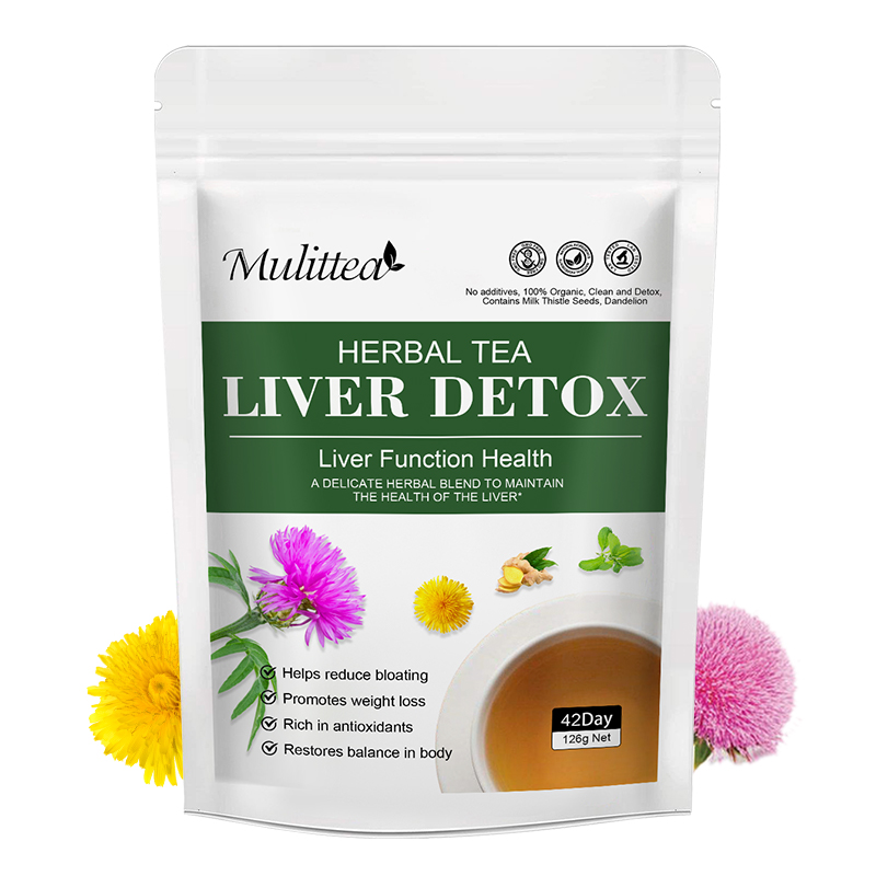 Dandelion Detox Tea - Té desintoxicante de hígado Mulittea con