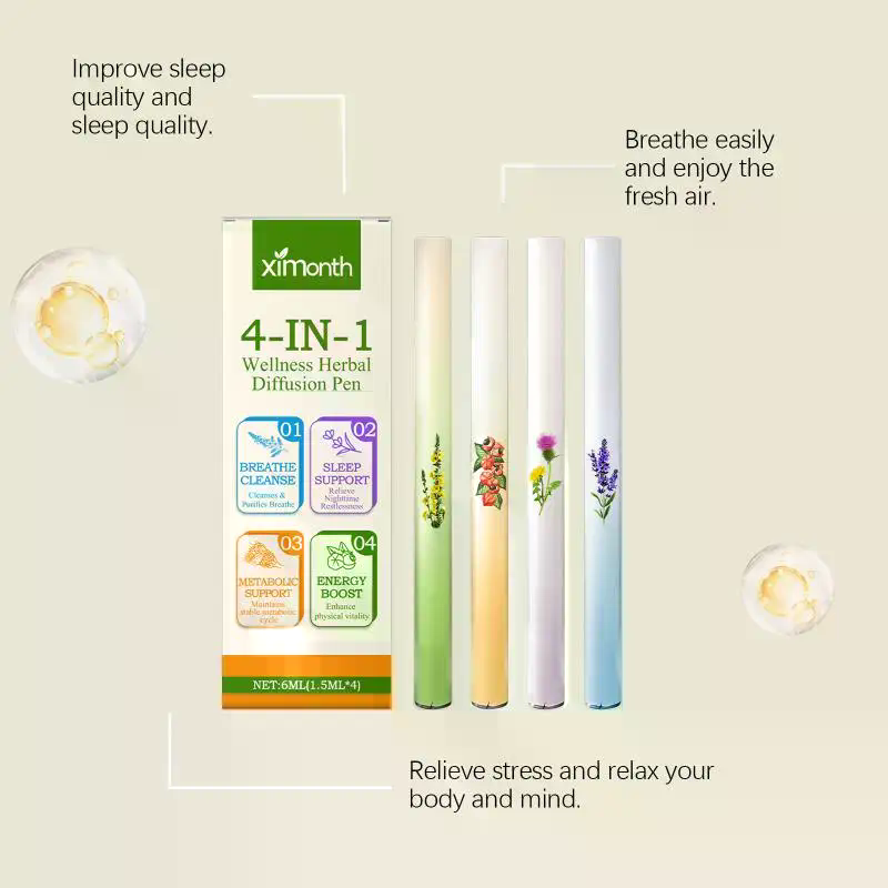Set de Difusor de Hierbas 4 en - Herbal Wellness Products reseña y precio